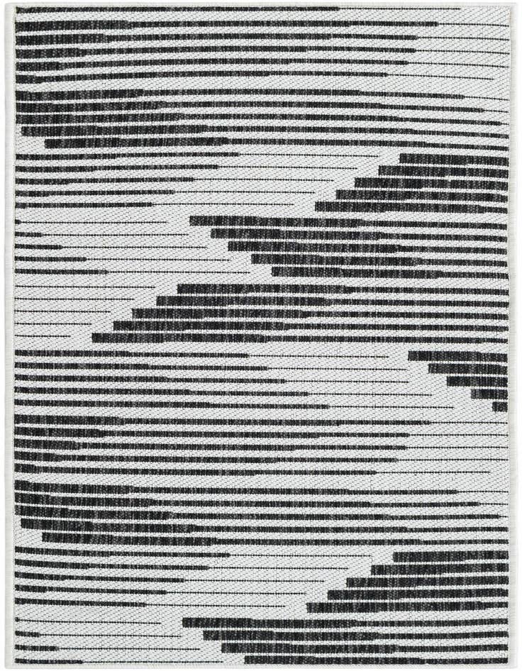 Detail image of 2' x 5' 3 Easy-Clean Modern Indoor / Outdoor Runner Rug