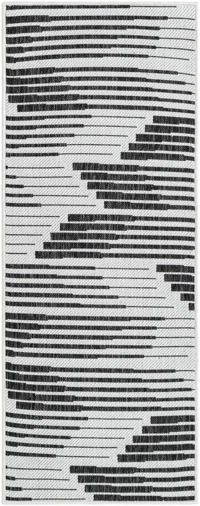 2' x 5' 3 Easy-Clean Modern Indoor / Outdoor Runner Rug