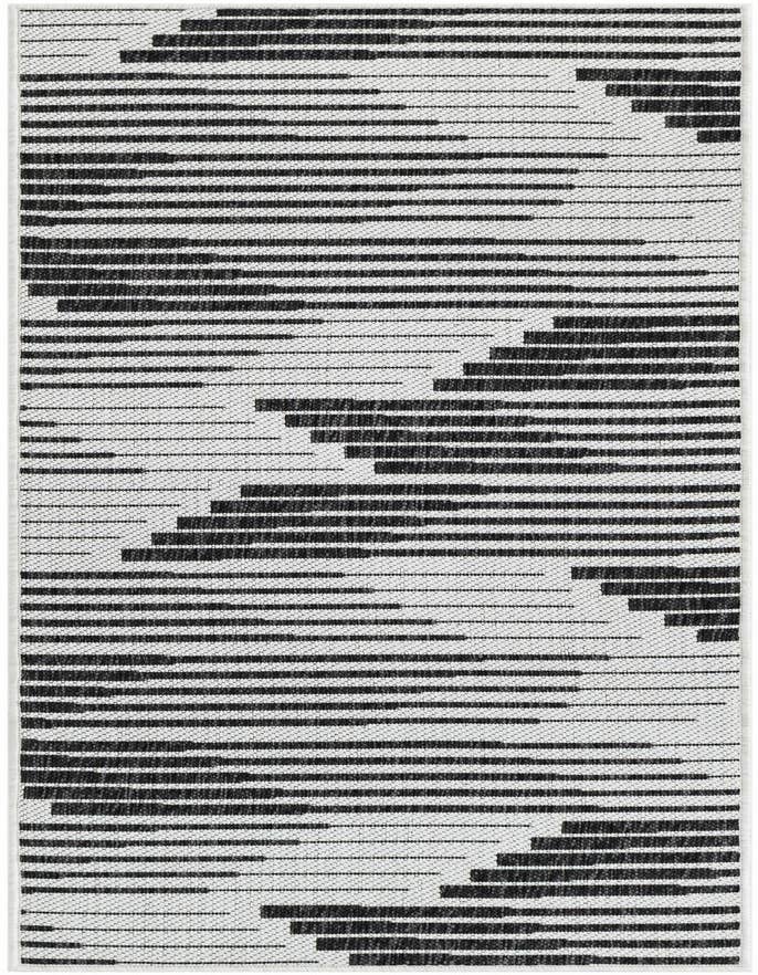 Detail image of 2' x 6' Easy-Clean Modern Indoor / Outdoor Runner Rug