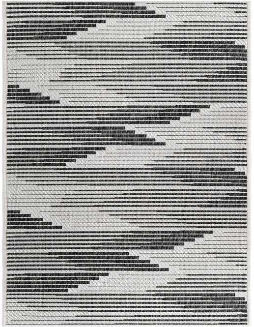 2' x 8' Easy-Clean Modern Indoor / Outdoor Runner Rug