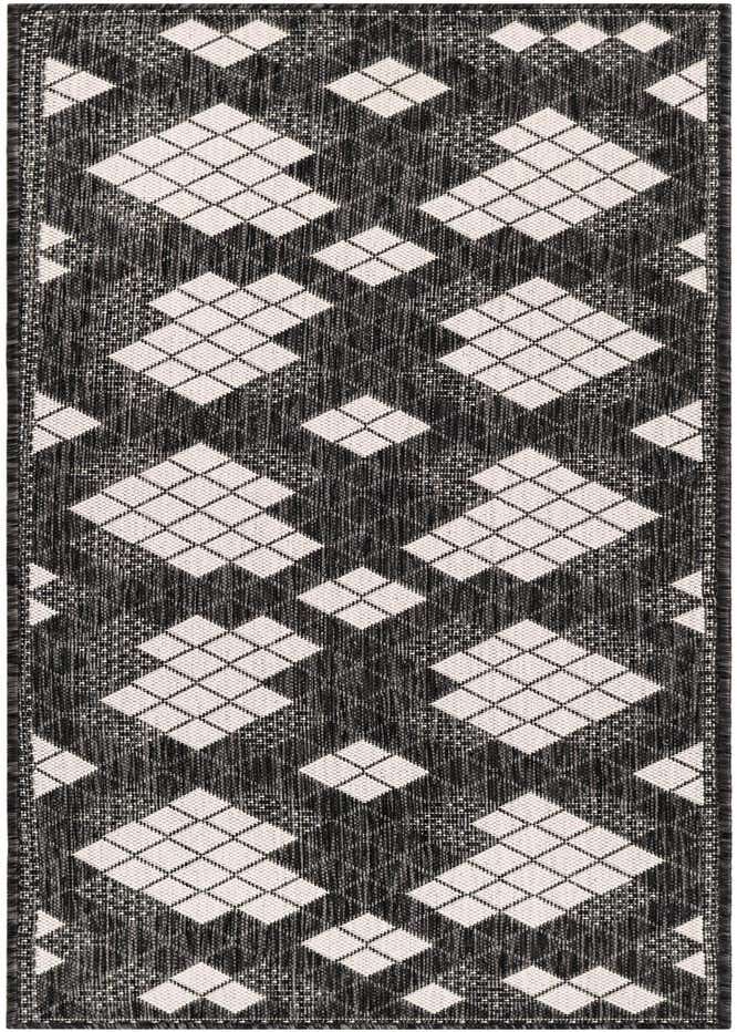 2' x 6' Easy-Clean Modern Indoor / Outdoor Runner Rug
