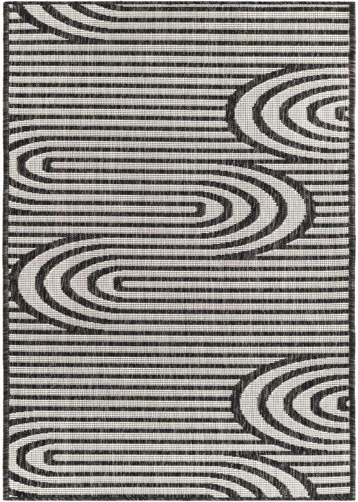 2' x 6' Easy-Clean Modern Indoor / Outdoor Runner Rug