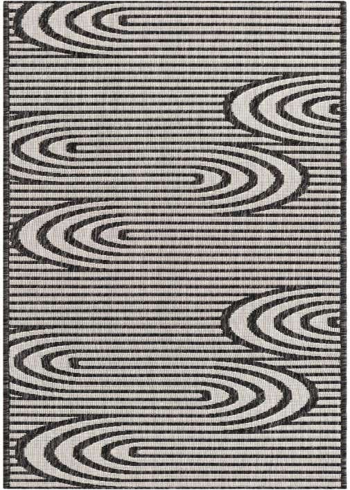 2' x 8' Easy-Clean Modern Indoor / Outdoor Runner Rug