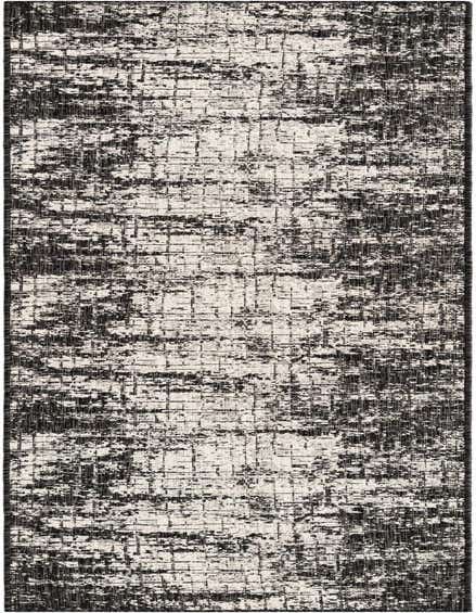 2' 7 x 12' Easy-Clean Modern Indoor / Outdoor Runner Rug