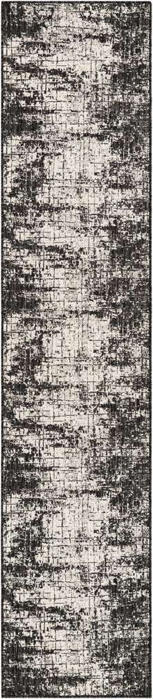 2' 7 x 12' Easy-Clean Modern Indoor / Outdoor Runner Rug