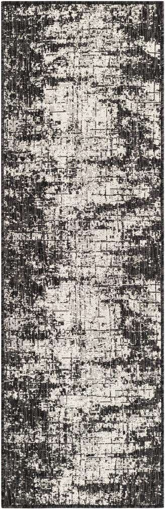 2' x 6' Easy-Clean Modern Indoor / Outdoor Runner Rug