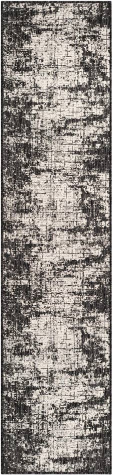 Detail image of 2' x 8' Easy-Clean Modern Indoor / Outdoor Runner Rug