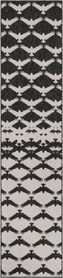 Detail image of 2' 7 x 12' Easy-Clean Modern Indoor / Outdoor Runner Rug