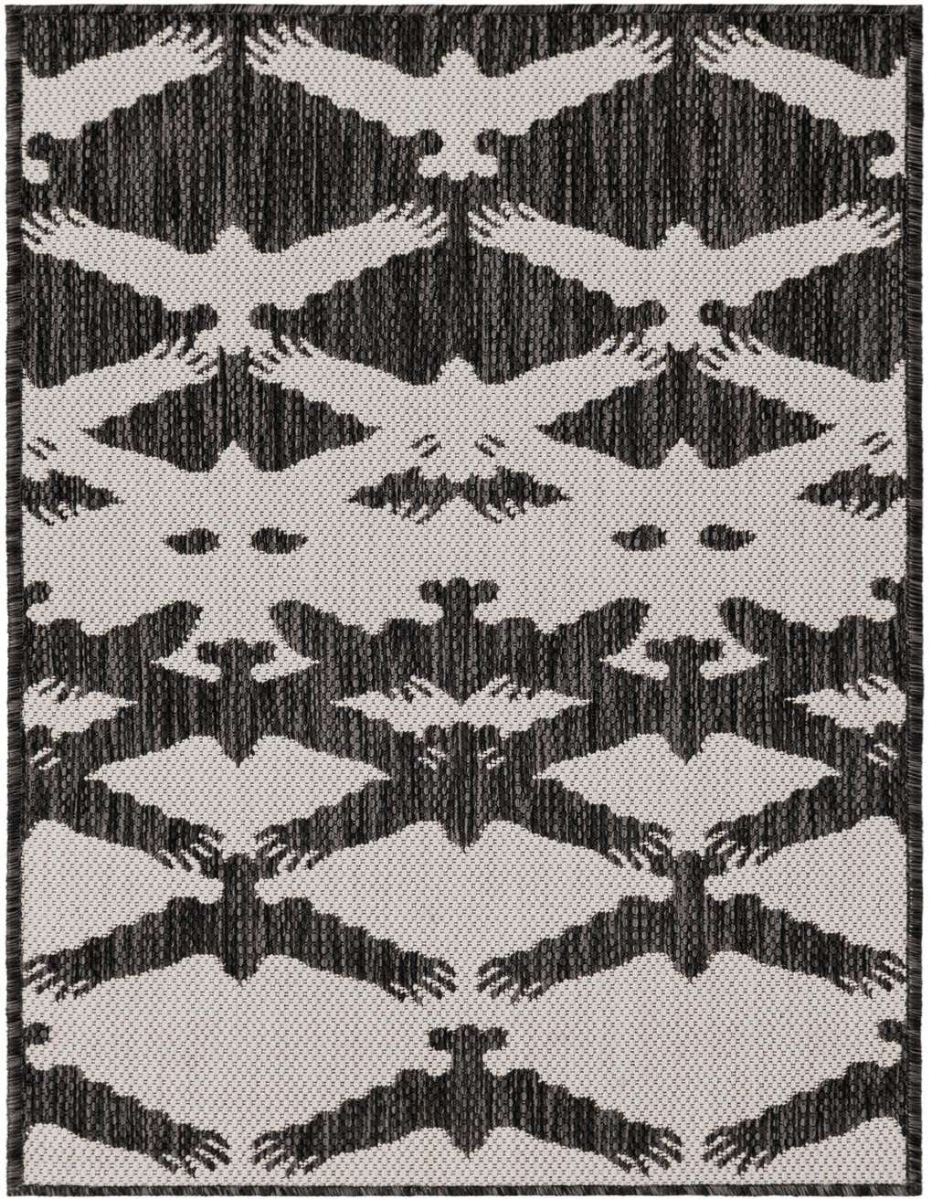 2' x 4' Easy-Clean Modern Indoor / Outdoor Runner Rug