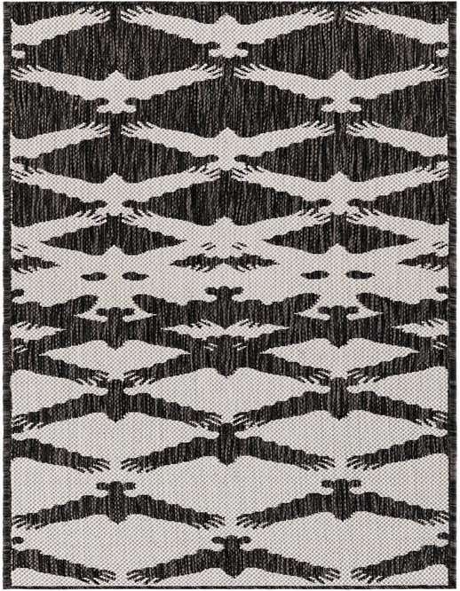 2' x 6' Easy-Clean Modern Indoor / Outdoor Runner Rug