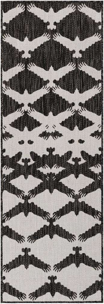 2' x 6' Easy-Clean Modern Indoor / Outdoor Runner Rug