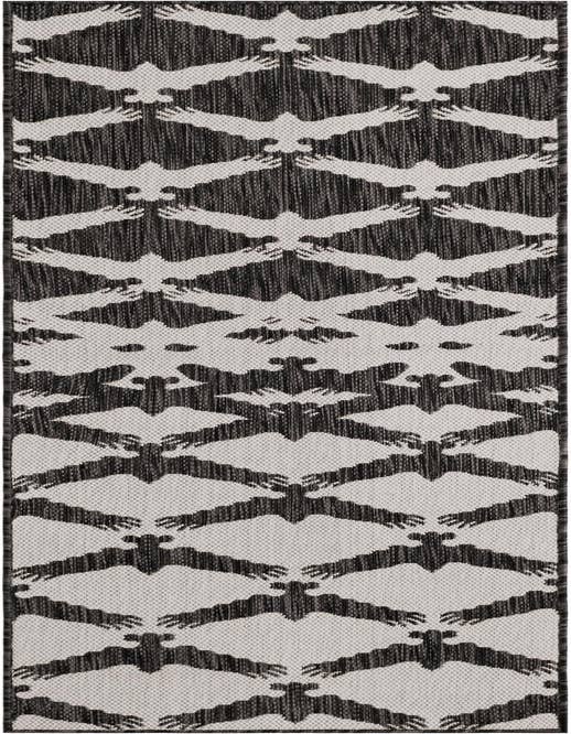Detail image of 2' x 8' Easy-Clean Modern Indoor / Outdoor Runner Rug