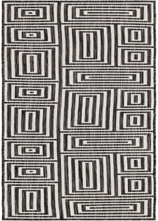 2' x 8' Easy-Clean Modern Indoor / Outdoor Runner Rug