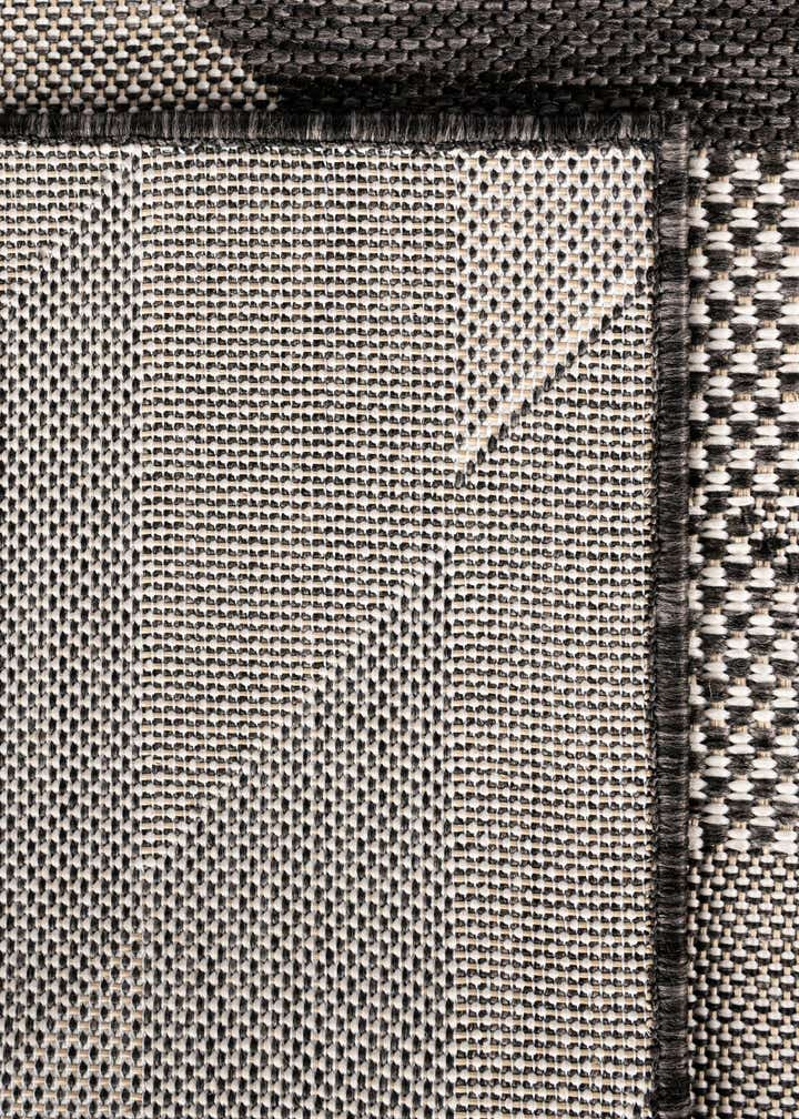 2' 7 x 12' Easy-Clean Modern Indoor / Outdoor Runner Rug
