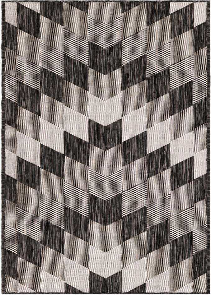 2' x 6' Easy-Clean Modern Indoor / Outdoor Runner Rug