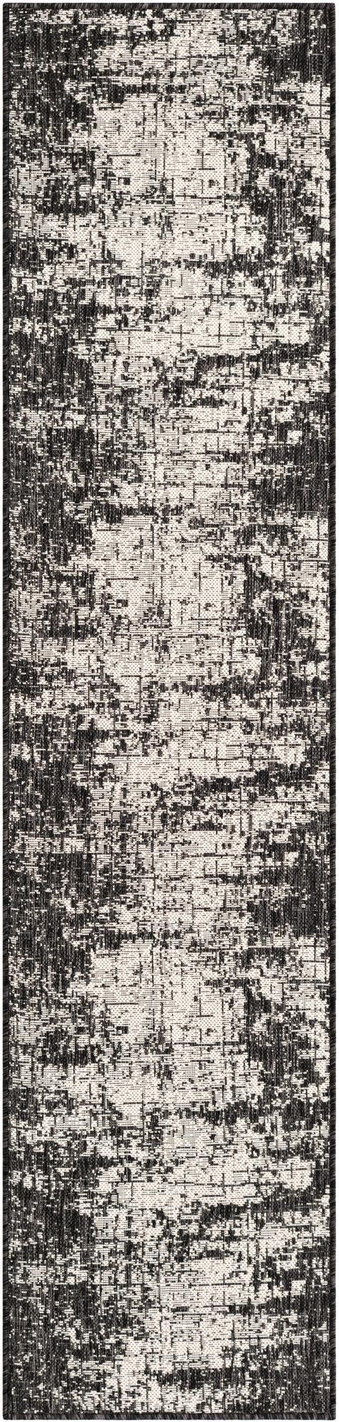 Primary image 2' x 8'  Washable Modern Indoor / Outdoor Runner Rug