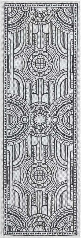 2' x 6' 1 Easy-Clean Traditional Indoor / Outdoor Runner Rug
