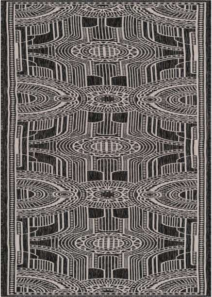 2' 7 x 12' Easy-Clean Traditional Indoor / Outdoor Runner Rug