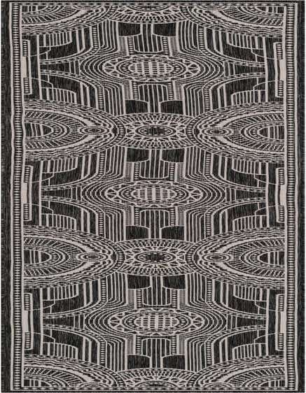 2' 7 x 12' Easy-Clean Traditional Indoor / Outdoor Runner Rug