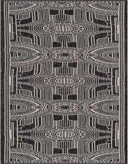 Detail image of 2' 7 x 12' Easy-Clean Traditional Indoor / Outdoor Runner Rug