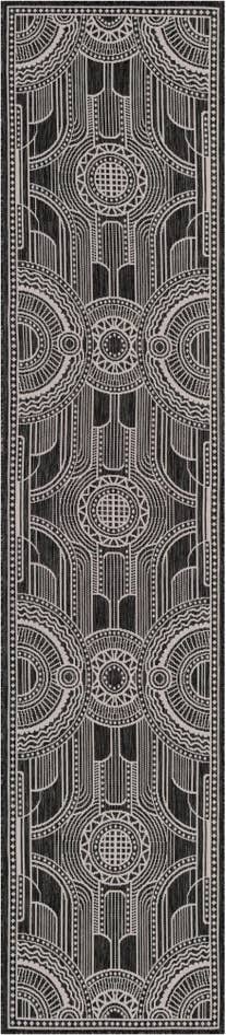 Detail image of 2' 7 x 12' Easy-Clean Traditional Indoor / Outdoor Runner Rug