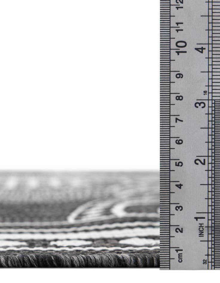 Detail image of 2' x 8'  Washable Traditional Indoor / Outdoor Runner Rug