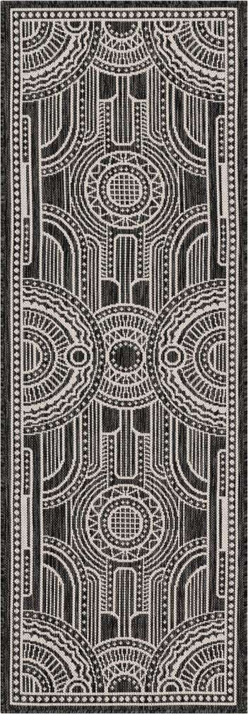 2' x 6' 1 Easy-Clean Traditional Indoor / Outdoor Runner Rug