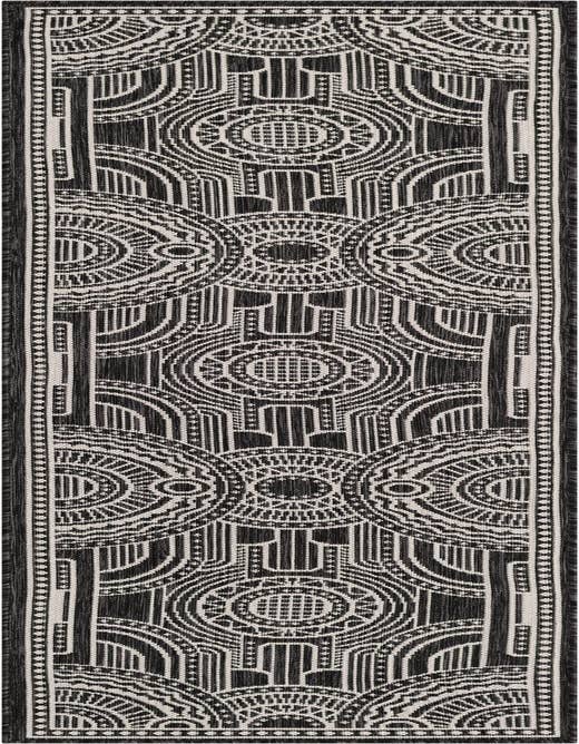 Detail image of 2' x 8' Easy-Clean Traditional Indoor / Outdoor Runner Rug