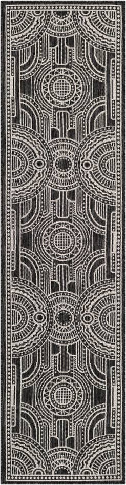 Detail image of 2' x 8' Easy-Clean Traditional Indoor / Outdoor Runner Rug
