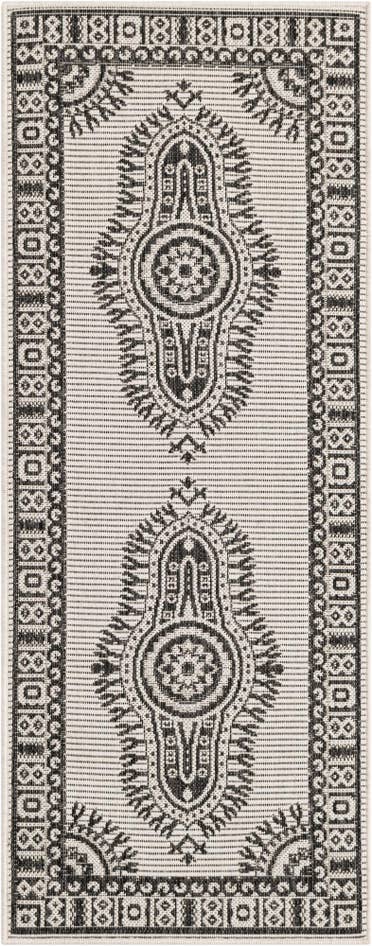 Detail image of 2' x 5' 3 Easy-Clean Traditional Indoor / Outdoor Runner Rug
