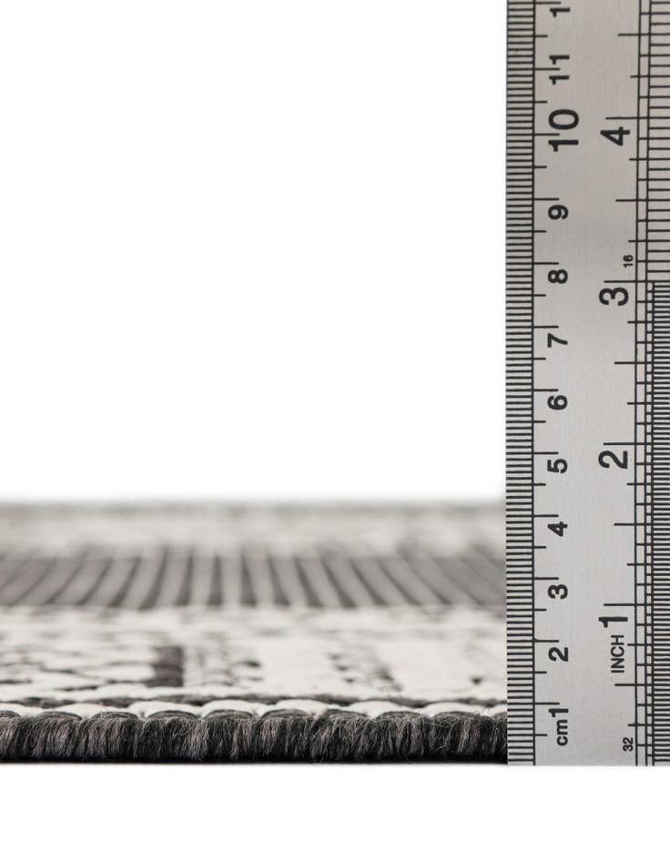 Detail image of 2' x 8'  Washable Traditional Indoor / Outdoor Runner Rug