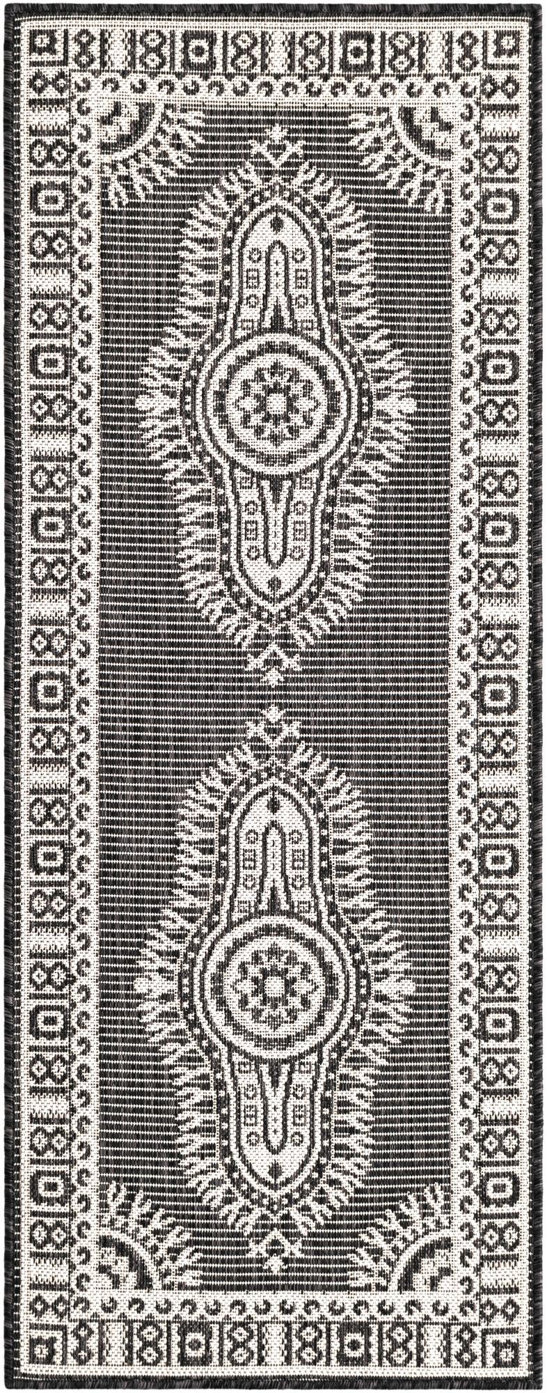 Rug Black and White Swatch link