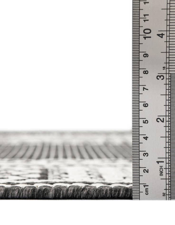 Detail image of 2' x 5' 3  Washable Traditional Indoor / Outdoor Runner Rug