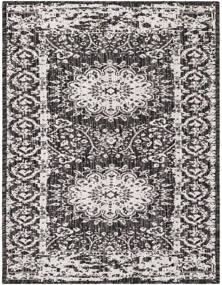 Detail image of 2' x 5' 3 Easy-Clean Traditional Indoor / Outdoor Runner Rug