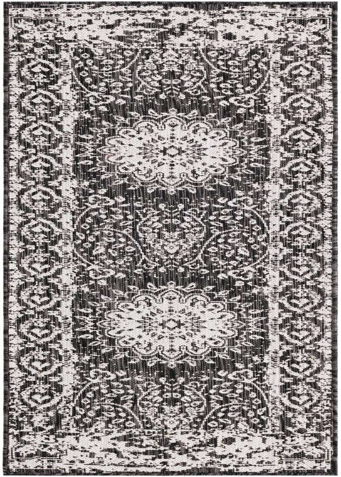 2' x 6' Easy-Clean Traditional Indoor / Outdoor Runner Rug