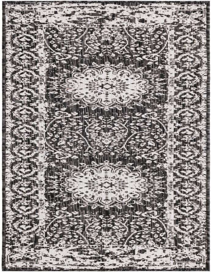 2' x 6' Easy-Clean Traditional Indoor / Outdoor Runner Rug