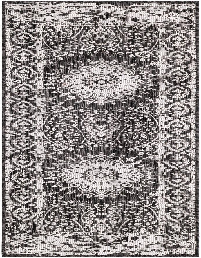 Detail image of 2' x 6' Easy-Clean Traditional Indoor / Outdoor Runner Rug