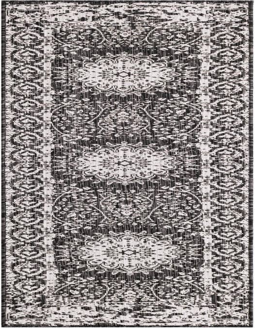 Detail image of 2' x 8' Easy-Clean Traditional Indoor / Outdoor Runner Rug