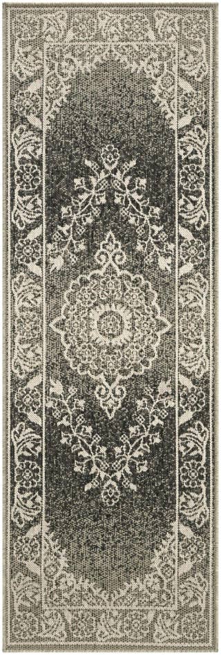 Detail image of 60cm x 185cm Easy-Clean Traditional Indoor / Outdoor Runner Rug