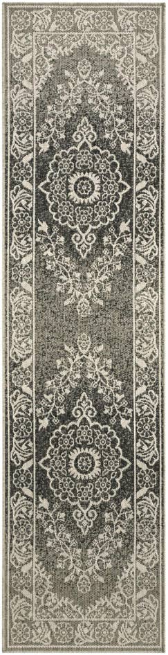 Detail image of 60cm x 245cm Easy-Clean Traditional Indoor / Outdoor Runner Rug