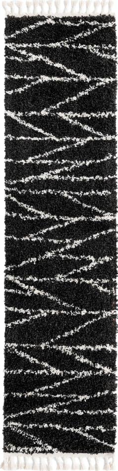 Detail image of 2' x 8' Serenity Shag Runner Rug