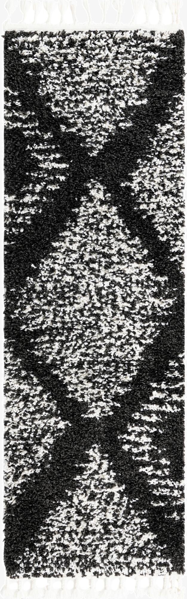 2' x 6' Serenity Shag Runner Rug