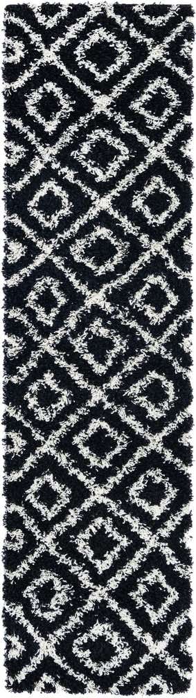 2' x 8' Trellis Shag Runner Rug