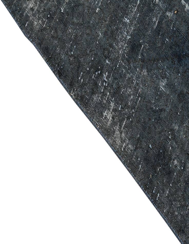 Detail image of 3' 9 x 7' 10  Hand Knotted Ultra Vintage Persian Wool Runner Rug