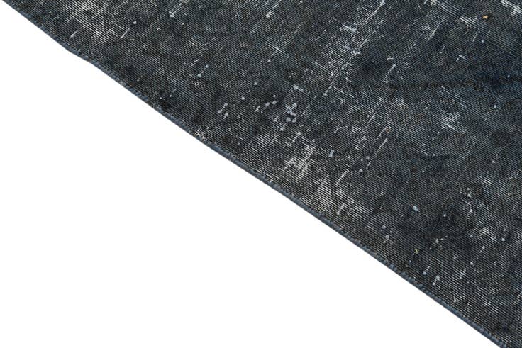 Detail image of 3' 9 x 7' 10 Hand Knotted Ultra Vintage Persian Wool Runner Rug