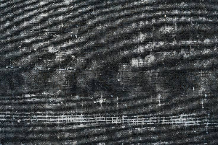 Detail image of 3' 9 x 7' 10 Hand Knotted Ultra Vintage Persian Wool Runner Rug