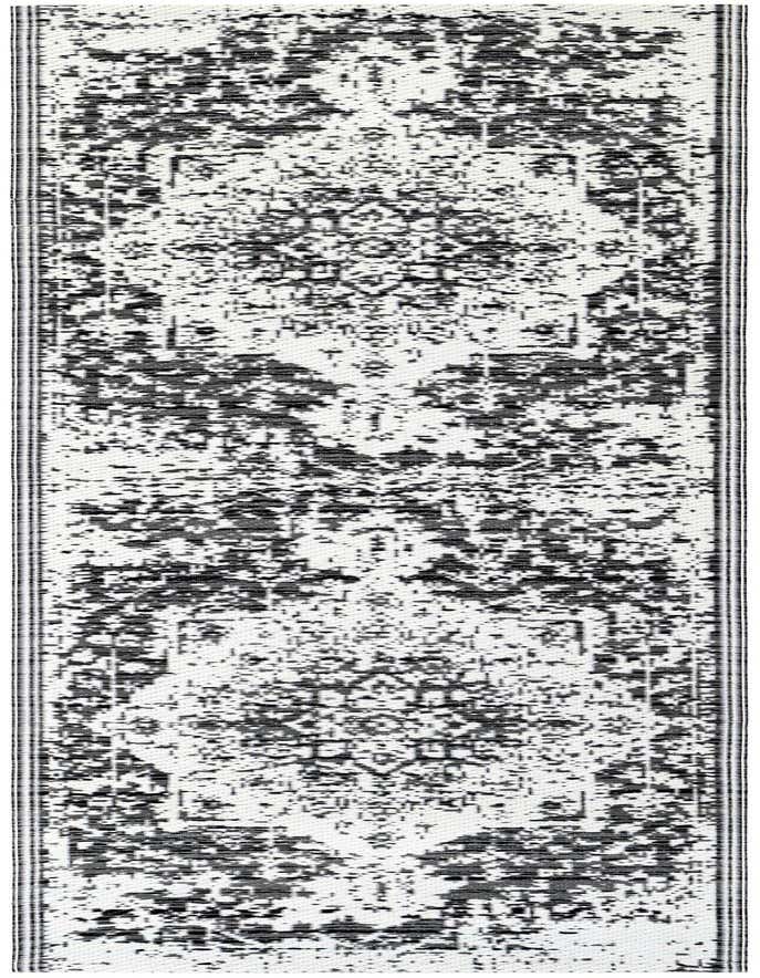2' x 6' Easy-Clean Vista Breeze Indoor / Outdoor Runner Rug