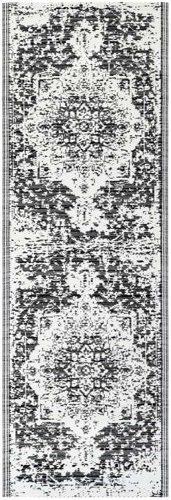 2' x 6' Easy-Clean Vista Breeze Indoor / Outdoor Runner Rug