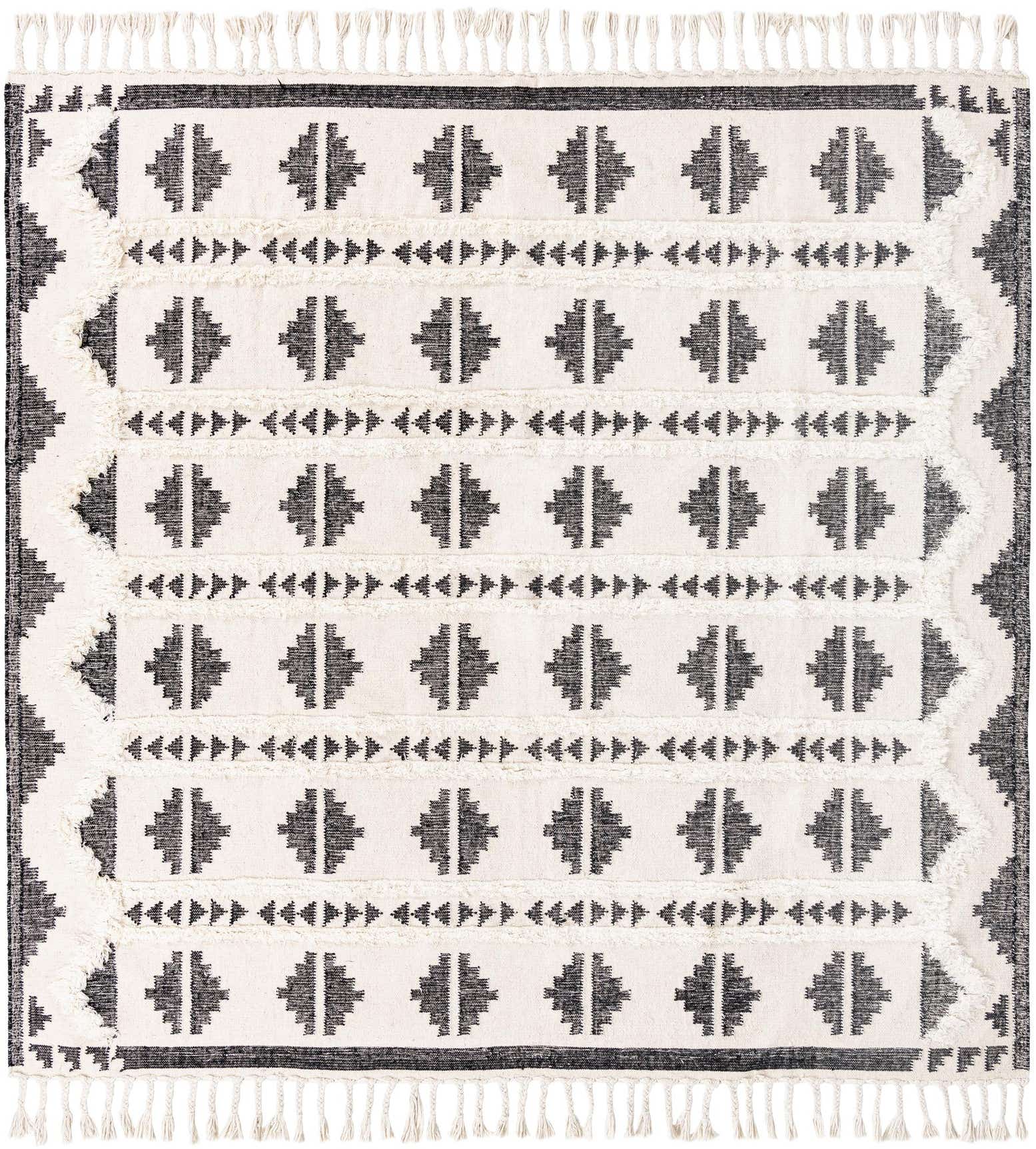 10' x 10' Hand Woven Arizona Wool Square Rug