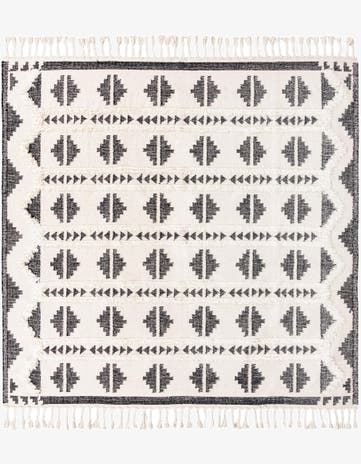 10' x 10' Hand Woven Arizona Wool Square Rug